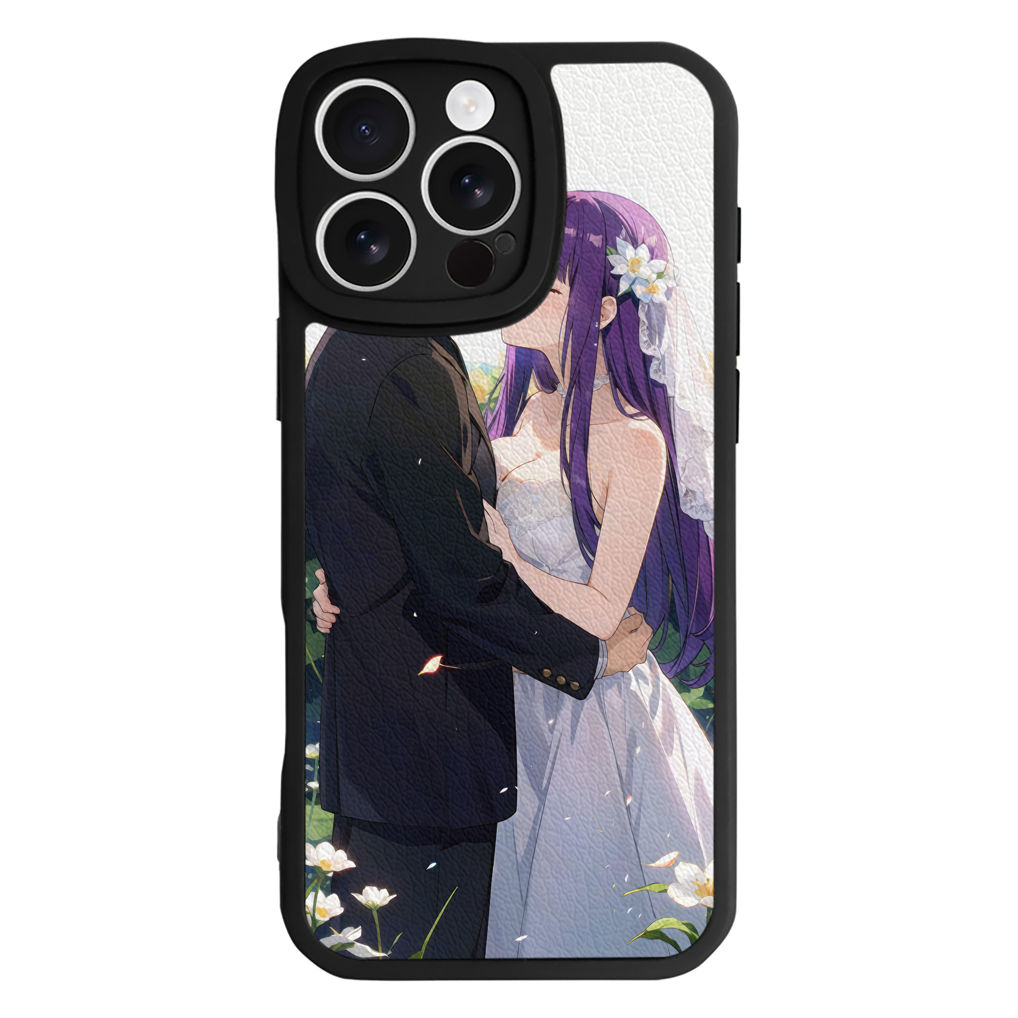 （画像用） 葬送のフリーレン Frieren 【iPhone 16シリーズ対応】シリコンスマホケース（レザー調） 材質：シリコン